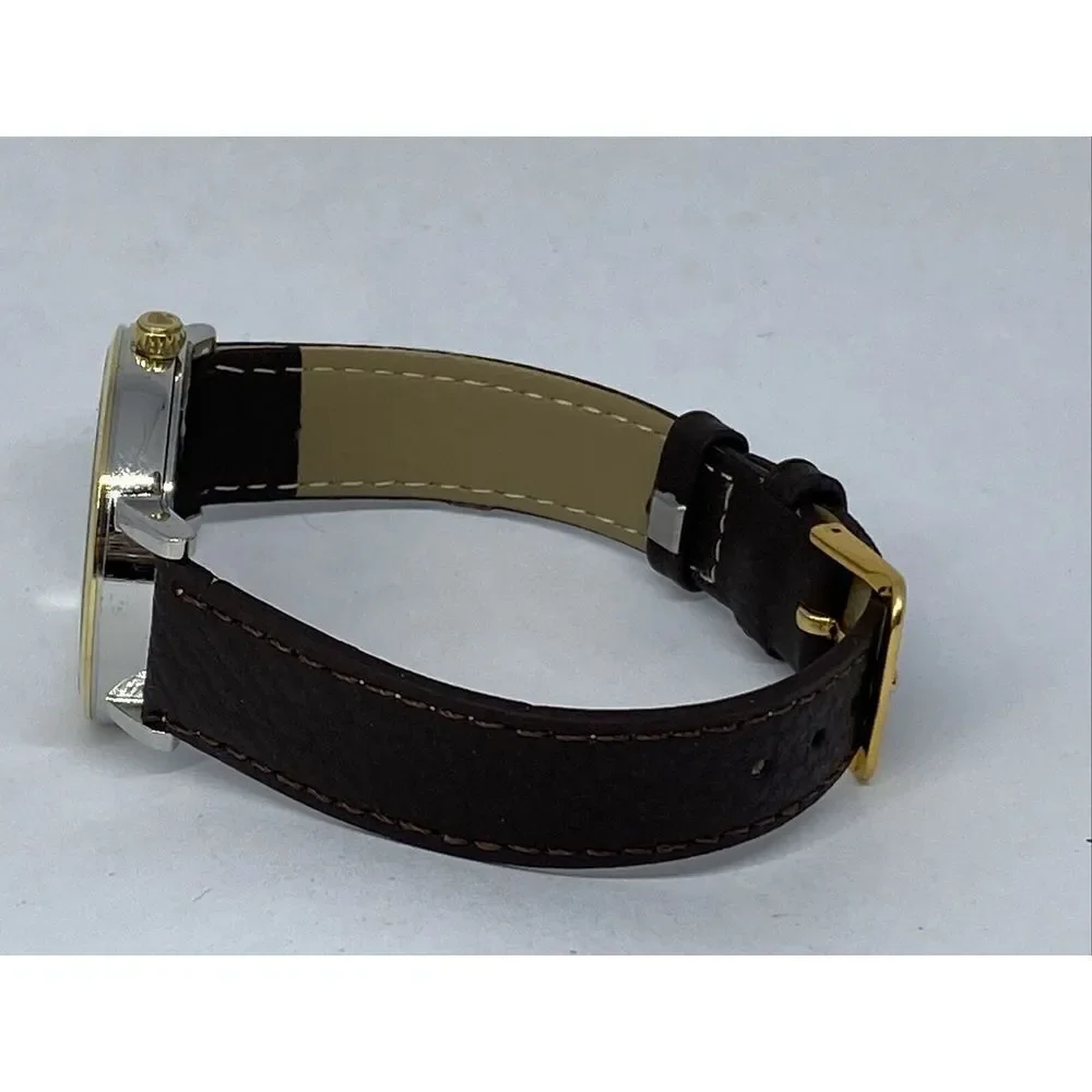 Kate Spade New York 0781 Women Brown Leather White Analog Dial Wrist Watch XX578